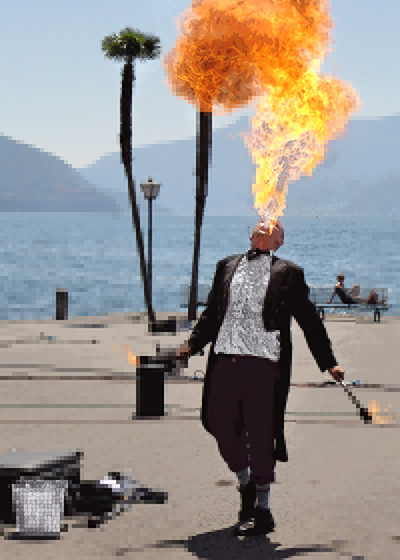 let it burn! •  photo(-)graphic © Beate Sandor